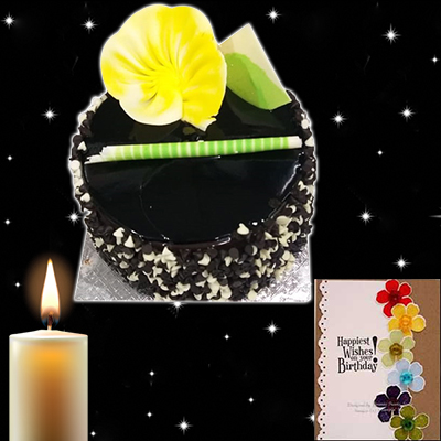 "Midnight Surprise cake - codeM04 - Click here to View more details about this Product